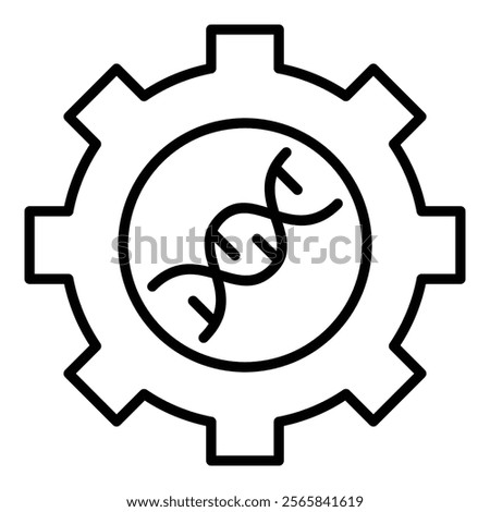 Biomedical Engineering Icon Element For Design