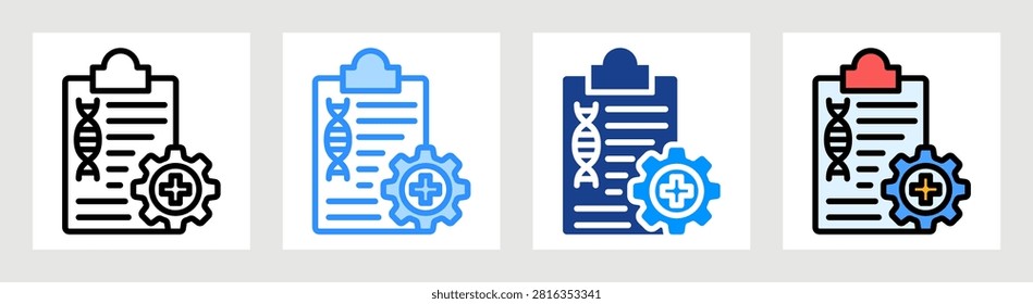 Biomedical Icon Collection Set Multiple Style