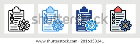 Biomedical Icon Collection Set Multiple Style
