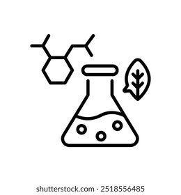 Biomedicine icon vector stock illustration