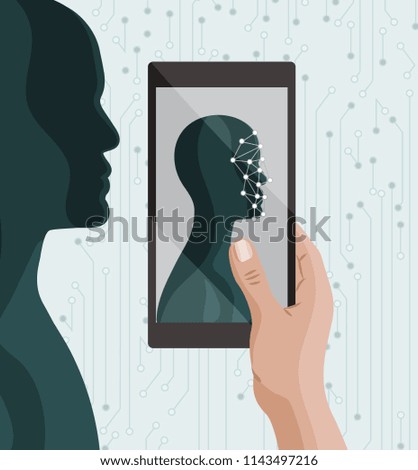 Biometric identification Facial recognition system