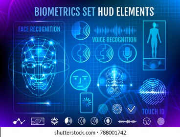 Biometrics Set HUD Elements