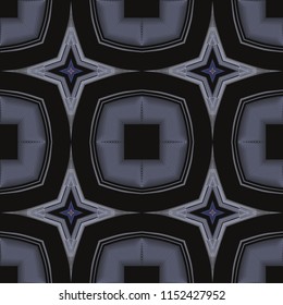 Biomorphic highly detailed seamless pattern