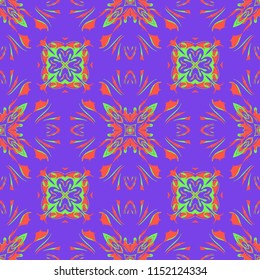 Biomorphic nature like seamless pattern