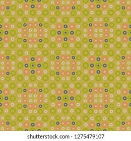 Biomorphic vibrant seamless pattern, abstract colorful background, texture.