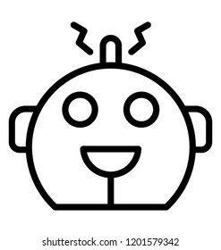 A bionic man or artificial intelligence called robot 