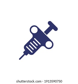 Biopsy Icon On White, Vector