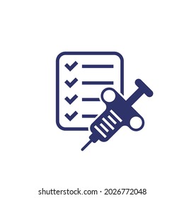 Biopsy Test Icon On White