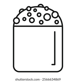 Bioreactor fermenter showing growing microbes, bacteria or yeast cells for beer, yogurt, wine, kombucha, kefir, cheese or other fermented food production