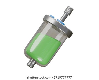Icono de biorreactor Ilustración 3D Render