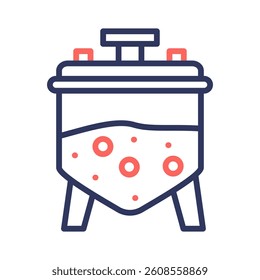 Bioreactor Icon Element for Design