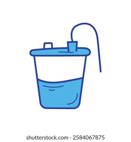 Bioreactor icon vector stock illustration