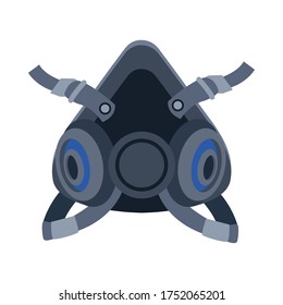 biosafety mask protection equipment icon vector illustration design