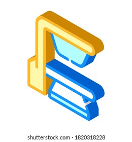 biotech equipment isometric icon vector. biotech equipment sign. isolated symbol illustration