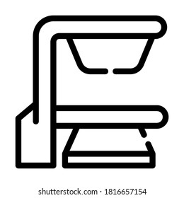 biotech equipment line icon vector. biotech equipment sign. isolated contour symbol black illustration