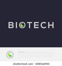 biotech logo vector, technology logo vector