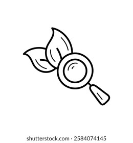 Biotech Research icon vector stock illustration