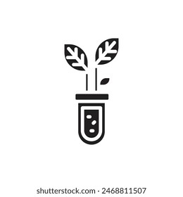 Biotechnology Artificial Selection Filled Icon Vector Illustration