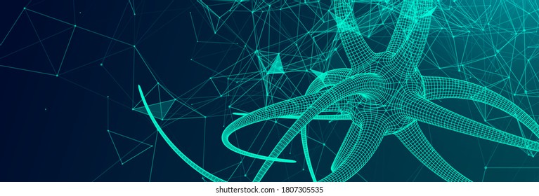 Biotechnology, biochemistry, science, medicine concept.