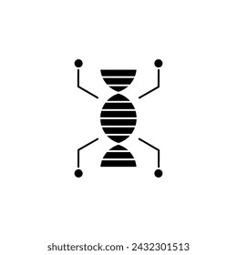 biotechnology concept line icon. Simple element illustration. biotechnology concept outline symbol design.