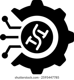 Biotechnology Icon Element For Design
