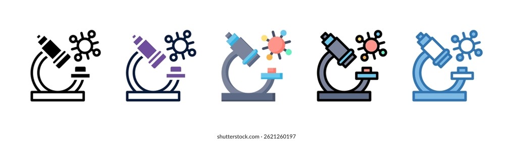 Biotechnology Icon Element For Design
