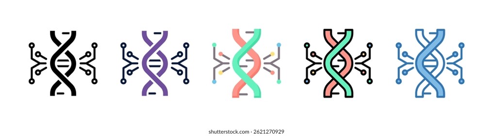 Biotechnology Icon Element For Design
