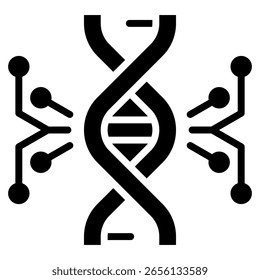 Biotechnology Icon Element For Design