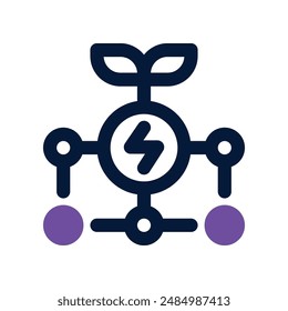 biotechnology icon. vector dual tone icon for your website, mobile, presentation, and logo design.