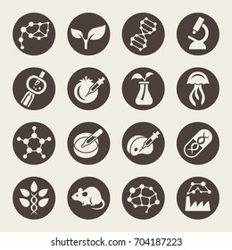 Biotechnology Icons