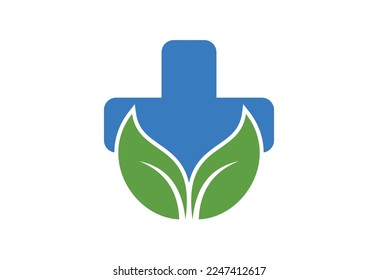 Diseño de logotipo de biotecnología, plantilla de diseño de vectores
