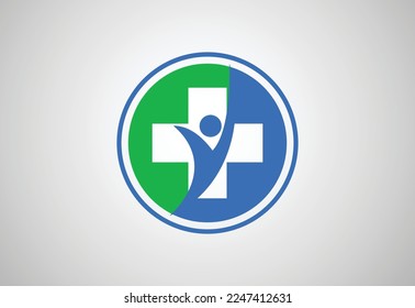 Diseño de logotipo de biotecnología, plantilla de diseño de vectores
