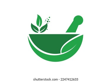 Biotechnology logo design, Vector design template
