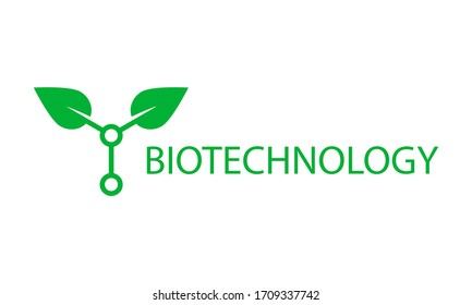 Biotechnology Logo Element Vector Illustration