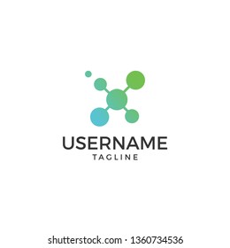 Biotechnology logo Template, illustration