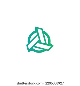 Biotechnology Logo XO Icon Illustration