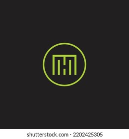 biotechnology MO logo icon illustration