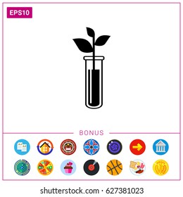 Biotechnology simple icon