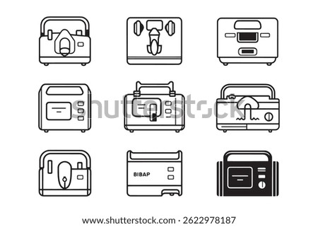 The  BiPAP Machine Minimalist Icon