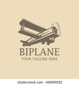 Biplane logo