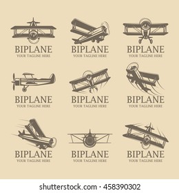 Biplane Logos