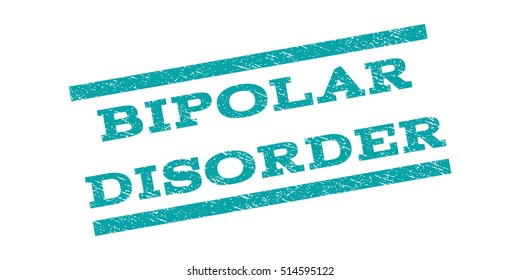 Bipolar Disorder Watermark Stamp Text Caption Stock Vector (Royalty ...