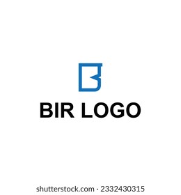 BIR LOGO.LETTER B VECTOR DESIGN,BRAND LETTER B