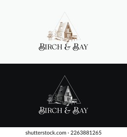 Diseño de logotipos para bocas y barcas, diseño de logotipos, Brich y Bay, logotipo y diseño