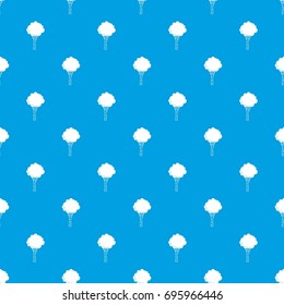 Birch pattern repeat seamless in blue color for any design. Vector geometric illustration