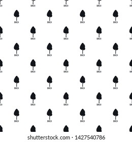 Birch tree pattern seamless vector repeat geometric for any web design