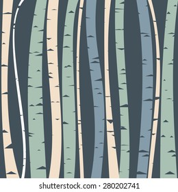 Birch trees background for you  design
