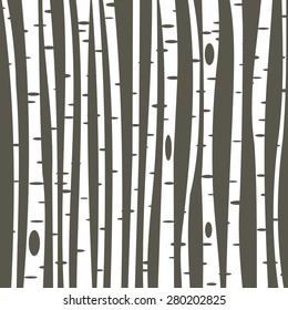 Birch trees background for you design