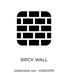 Birck Wall icon. Birck Wall symbol design from Construction collection. Simple element vector illustration on white background.