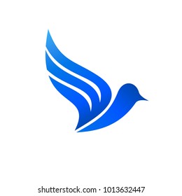 Bird Abstract Logo Vector